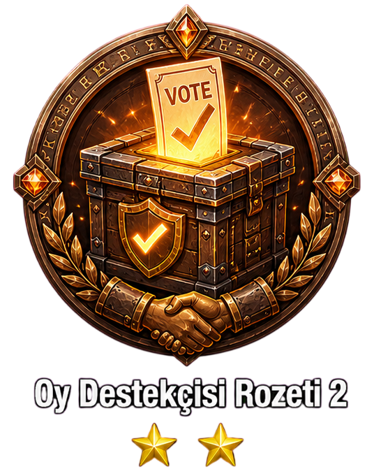 Oy Destekçisi Rozeti