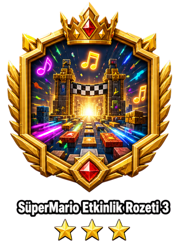 SüperMario Etkinlik Rozeti
