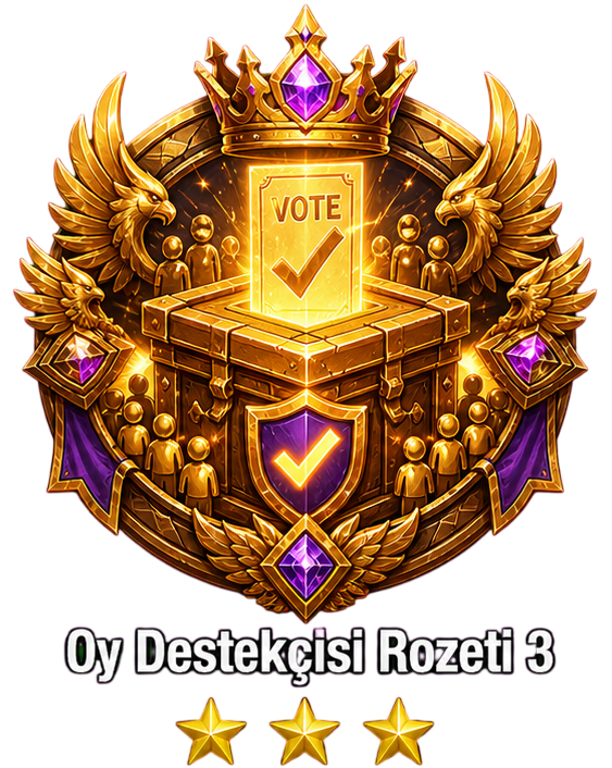 Oy Destekçisi Rozeti