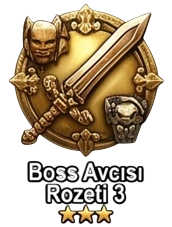 Boss Avcısı Rozeti