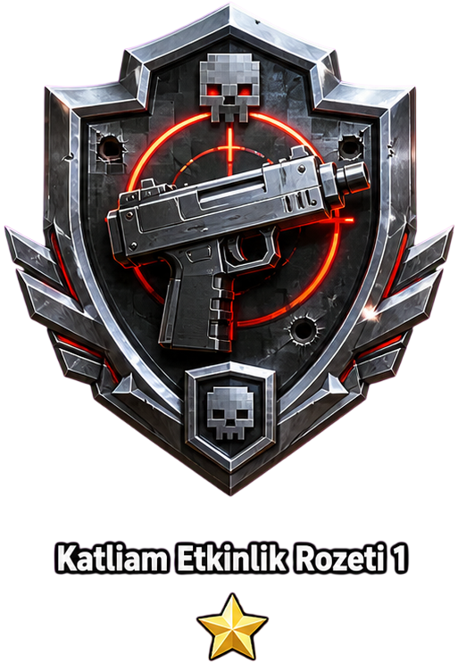 Katliam Etkinlik Rozeti
