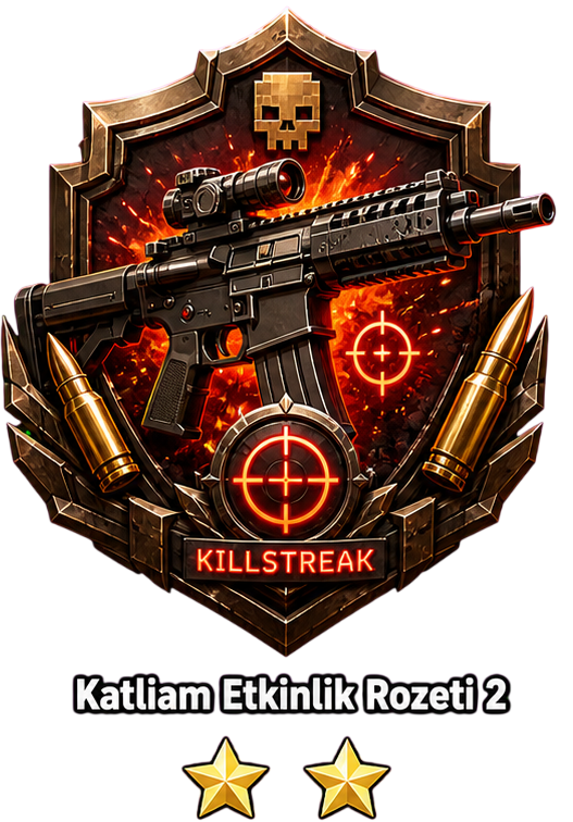 Katliam Etkinlik Rozeti